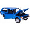 Kovové auto Land Rover Classic Range Rover 1:24 WELLY modré