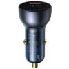 Baseus CCKX-C0G Particular Nabíjačka do Autá Digital Display 2xUSB 65W