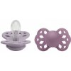 BIBS Infinity symetrické cumlíky zo silikónu 2ks - veľkosť 1 (Fossil Grey / Mauve)