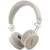 Guess slúchadlá na uši Bluetooth ENC béžové Grained Classic Round Shape