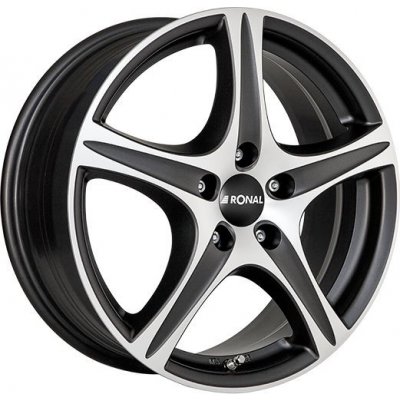 Ronal R56 7x17 5x110 ET40 matt black polished