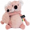 Ptipotos Plyšová koala Trankilou ružová (mama s bábätkom) 28 cm