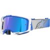ALPINESTARS okuliare VISION 8 CORP blue/white mirror blue