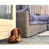 Koženková dverná zarážka ZVIERATKA,18/20/25cm, slon/zajac/korytnačka, imitácia kože, hnedá|Esschert Design - Slon Dumbo