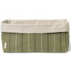 Ferm Living Košík na pečivo ITO 30 x 18 cm zelená bavlna