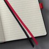 Sigel Conceptum zápisník Red Edition A5 linajkový čierno červený