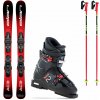 Lyžiarsky set ELAN Formula Red Quick Shift + EL 4.5 GW + lyžiarky + palice