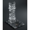 Gamegenic Gamegenic: Crystal Twister Premium Dice Tower
