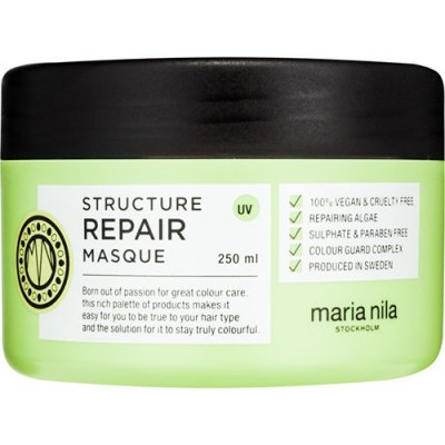 Maria Nila Structure Repair Masque - Vysoko intenzívna hydratačná maska na vlasy 250 ml