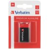 Batéria alkalická, R61, 9V, Verbatim, blister, 1-pack, 49924