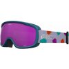 Detské lyžiarske okuliare Giro Buster - Teal Painted/Amber Pink uni
