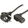 OEM Kábel C-TECH sieťový 2m 220/230V napájací, lomený, VDE CB-PWRC13-20A