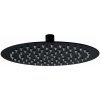 Novaservis Pevná sprcha priemer 250 mm, ECO čierná RUP/250,5