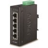 Planet IGS-500T, 5x 1000Base-T, DIN, IP30, rozšírený teplotný rozsah -40 až +75C, ESD + EFT do 6kV