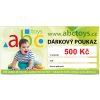 Popron.cz Darčekový poukaz vo výške 500 Sk ABCtoys.cz