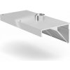 Nástenný digestor, uhlový, HENDI, Profi Line, s LED osvetlením, 1000x700x(H)450mm