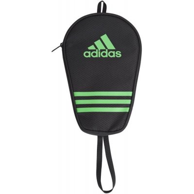 Púzdro na raketu Adidas Single Bag Black/Green (Farba zelená / čierna, materiál polyester, rozmer 30 x 20 x 3 cm)