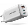 AXAGON ACU-DPQ65W, GaN nabíjačka do siete 65W, 3x port (USB-A + dual USB-C), PD3.0/QC4+/PPS/Apple