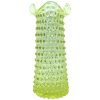 Váza 28cm - Hobnail - Ananás - uránová žlť