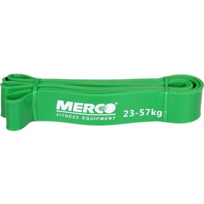 Merco Force Band posilovacia guma 208x4,5 cm zelená (Merco Force Band posilovacia guma 208x4,5 cm zelená)