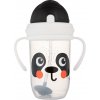 Canpol babies Hrnček nevylievací so slamkou a závažím BabiesBoo270ml panda