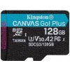 Kingston microSDXC 128GB Canvas Go Plus 170R A2 U3 V30 (SDCG3/128GBSP)