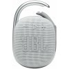 Bluetooth reproduktor JBL Clip 4 biely (JBLCLIP4WHT)