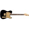 Fender Squier 40th Anniversary, Telecaster, Gold Edition, LRL, Black