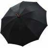 Doppler Manufaktur Oxford Norfolk Ahorn - luxusný pánsky palicový dáždnik čierna 618/8