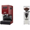 Gaggia New Classic E24, red + Eureka Mignon XL, CR white