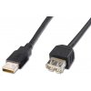 PremiumCord kupaa02bk USB 2.0, A-A, prodlužovací (M/F), 0,2m