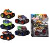 Autíčko meniace farbu Monster Rockerz Color Changers Majorette s odpružením a gumenými kolieskami 7,5 cm dĺžka 5 rôznych druhov