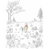 Komar Vliesová fototapeta Medvedík Pú - Walk 200 x 280 cm