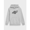 4F 4FJAW23TSWSM626 COLD LIGHT GREY MELANGE Detská mikina EU 122 LI GREY MEL