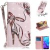 Peňaženkové puzdro Butterfly High-heeled Shoes na Huawei Y5 (2019)