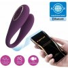 Pretty Love August - Vibrujúci intímny systém 12 režimov, ovládanie aplikáciou, fialový