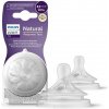 Avent Philips savička Natural Response 2 novorozenecký průtok 2 ks transparentni