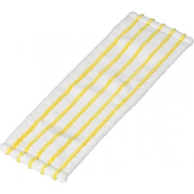 B2B Partner Plochý mop na podlahu mikromop bielo-žltý 44 5 x 15 cm 5 ks