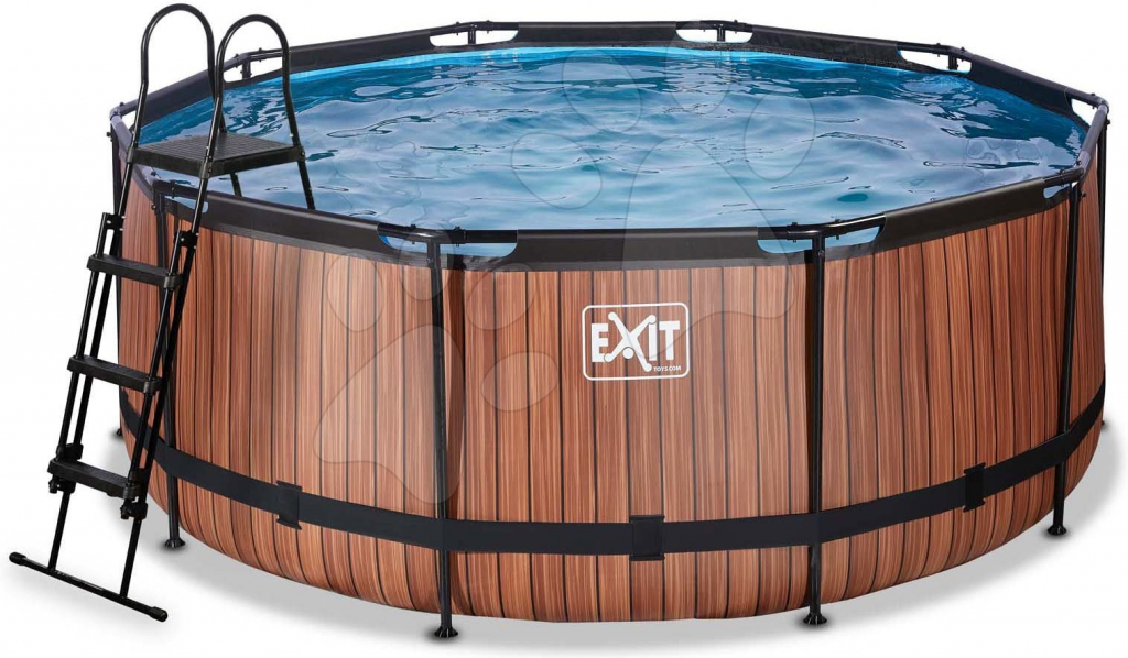 Exit Toys Wood pool Bazén s pieskovou filtráciou 360x122 cm