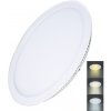 Solight LED vstavaný panel 24W, 1800lm, CCT, 3000K/4000K/6000K, okrúhly [WD144]