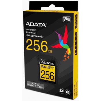 ADATA SDXC 256GB UHS-II U3 ASDX256GUII3CL10-C