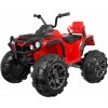 mamido Elektrická štvorkolka ATV s ovládačom, EVA kolesá červená