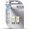 M-Tech W5W W2.1x9.5d 6 LED biele 2 ks, LB083W LB083W
