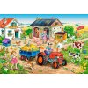 CASTORLAND Puzzle Život na farme MAXI 40 dielikov
