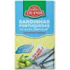 Ramirez Portugalské sardinky v olivovom oleji s nízkym obsahom soli bez pridanej soli 125 g