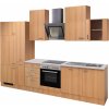 Flex-Well Kuchyňa Nano 310 cm/typ 3 - chladn./rúra/var. doska/digestor/umývačka