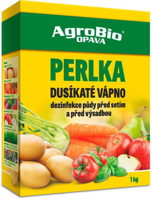 AgroBio Dusíkaté vápno Perlka 1 kg