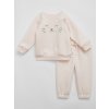 GAP 773111-00 Baby tepláková souprava Růžová - 0-3M