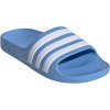adidas Detské papuče Adilette Aqua K modrá/biela