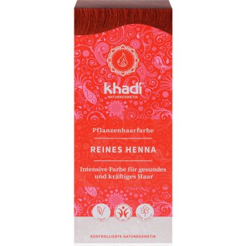 Khadi rastlinná farba na vlasy Čistá Henna 100 g